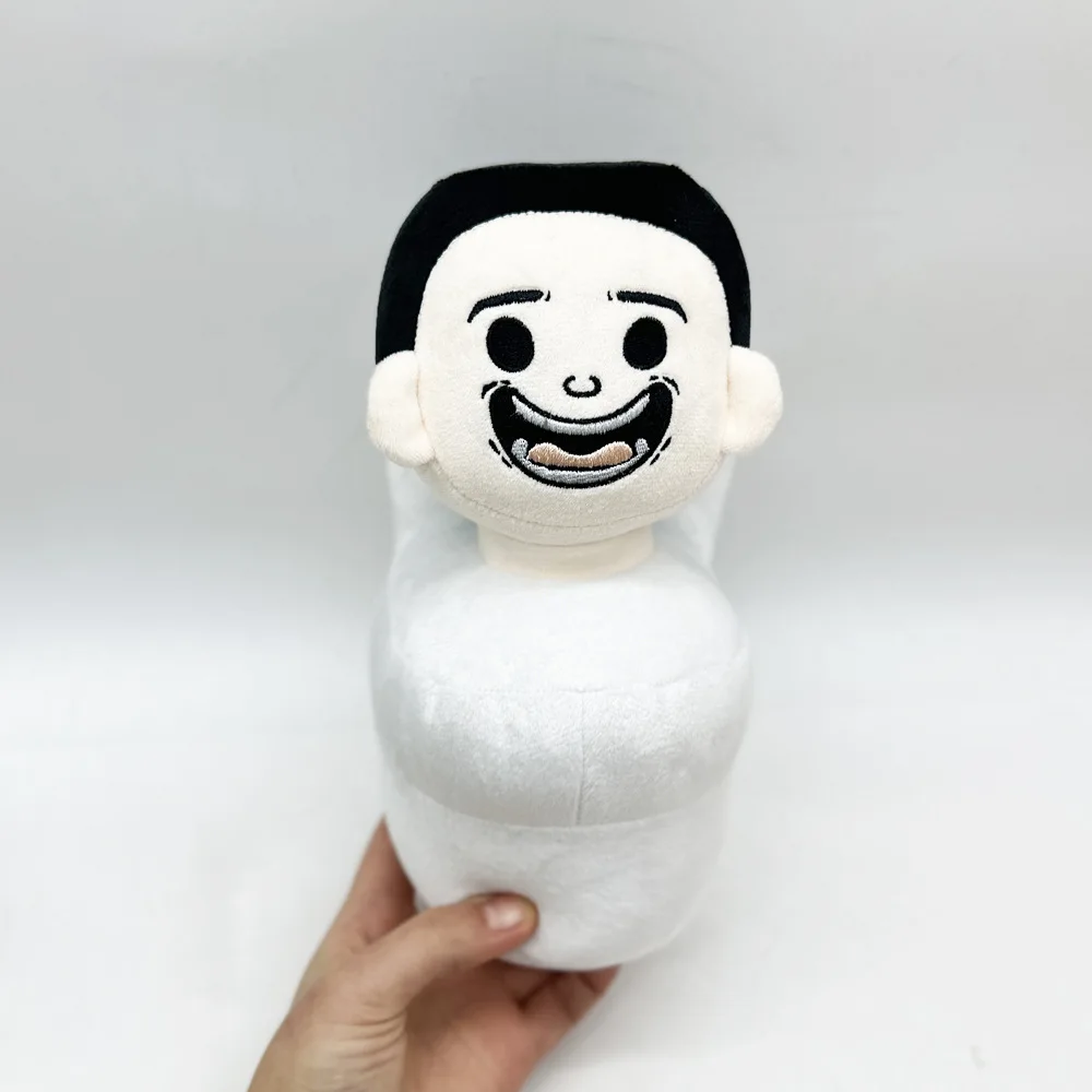 New Skibidi Toilet Mystery Plush Dolls Smiling Tv Plush Toys Statue Doll Collection Room Decoration Toy Friends Christmas Gifts