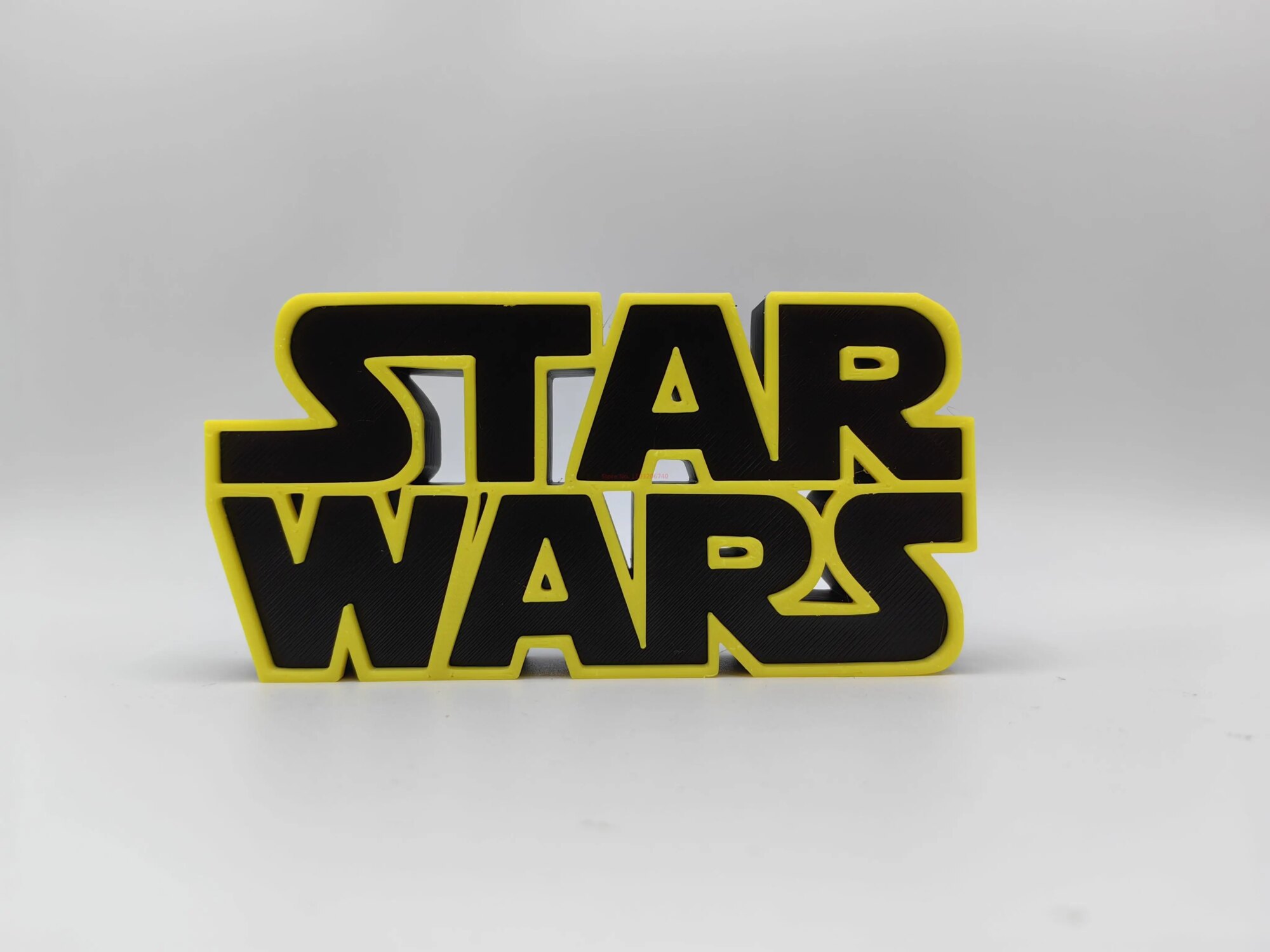 Star Wars Star Wars Logo 3D Font Standing Signboard