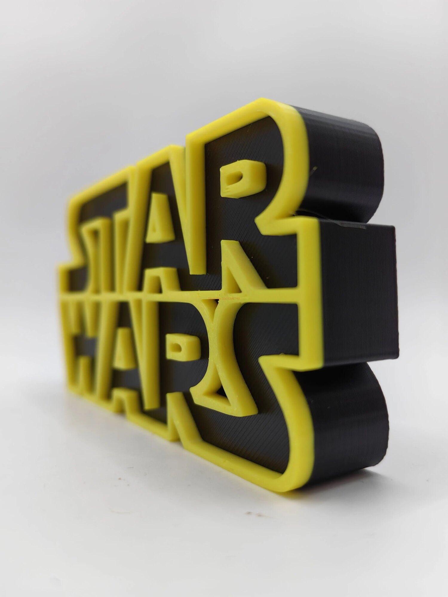 Star Wars Star Wars Logo 3D Font Standing Signboard