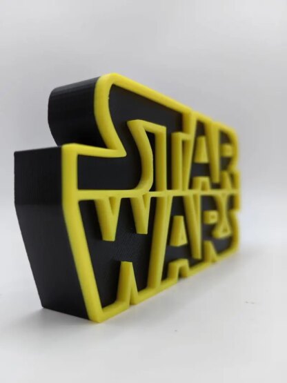 Star Wars Star Wars Logo 3D Font Standing Signboard - Image 3