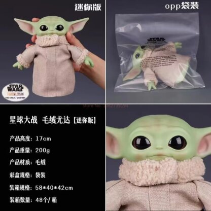 Star Wars Yoda Baby The Child PVC Action Figure Toys Yoda Master The Mandalorian Dolls6 inches Mini Dolls Gifts for Children - Image 6