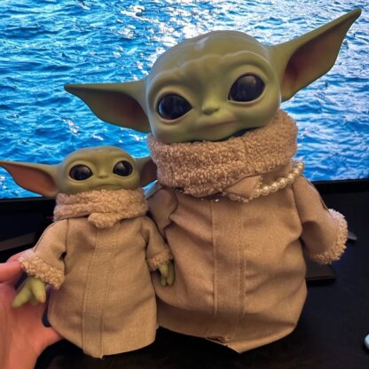 Star Wars Yoda Baby The Child PVC Action Figure Toys Yoda Master The Mandalorian Dolls6 inches Mini Dolls Gifts for Children