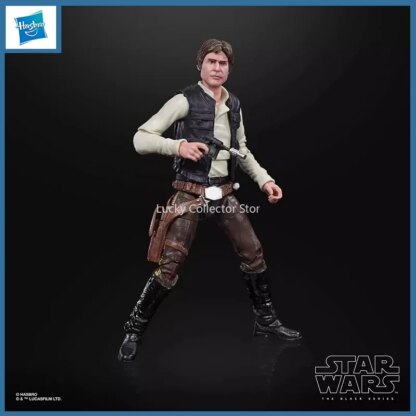 Hasbro Genuine Figure Star Wars Return of The Jedi Han Solo Endor 6-inch Movable Figure Model Decorative Ornament Toy Gift - Image 4