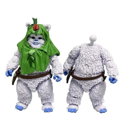 Genuine Bulk Hasbro Star Wars 6-inch Figures Holiday Edition Action Figures Ewok Bear Movable Action Figure Vegetarian Toys