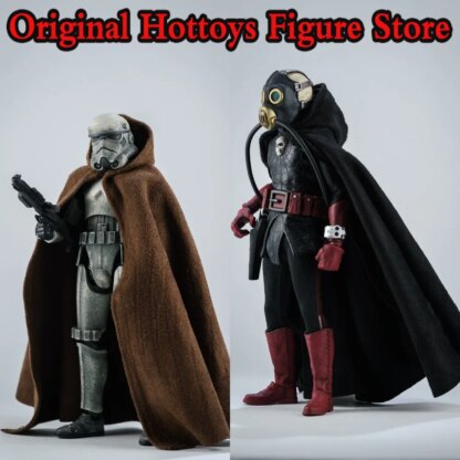 In Stock MW973 2 Colors 1/12 Scale Male Soldiers Star Wars Versatile Cloak With Hat Fit 6-inches Action Figure Model Toys