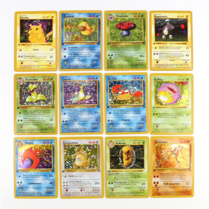 151Pcs 1996 First Generation Pokémon card Full range Charizard Pikachu Mewtwo Blastoise Collecting card toys English version - Image 6