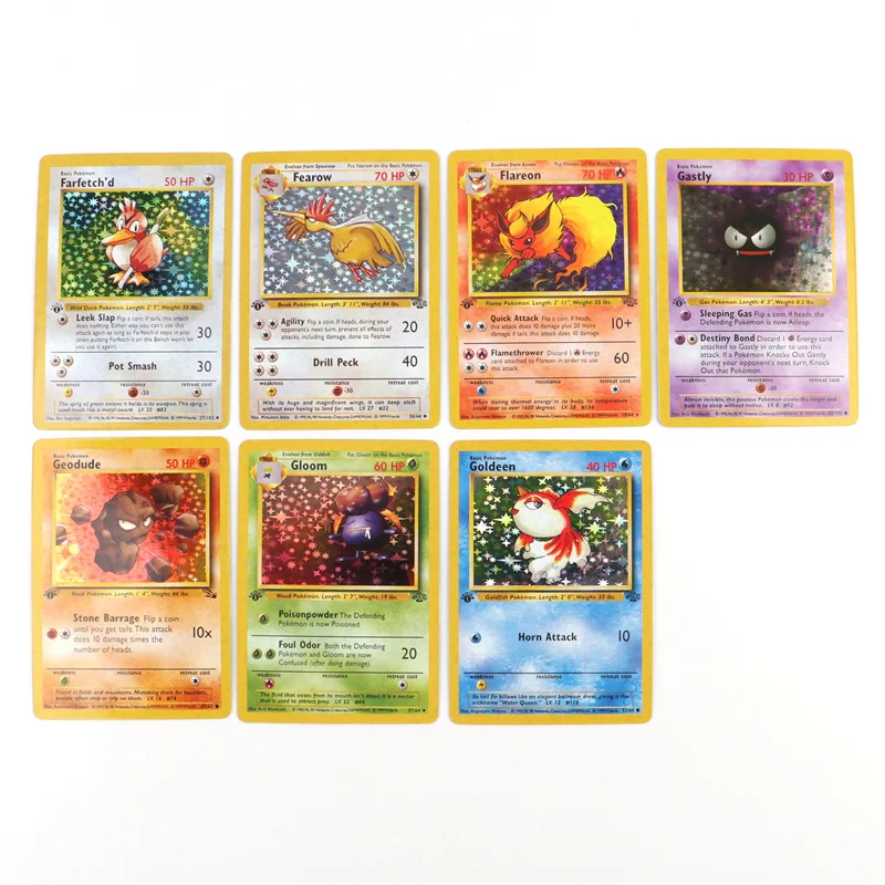 151Pcs 1996 First Generation Pokémon card Full range Charizard Pikachu Mewtwo Blastoise Collecting card toys English version