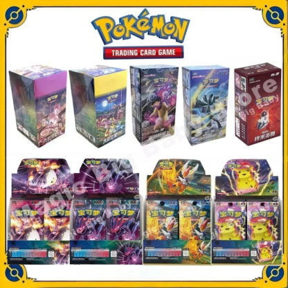 Genuine Original Pokemon Trading Cards Game PTCG Chinese Sword&Shield Full Range Gift Box Booster Pack Strengthen Bag Child Gift