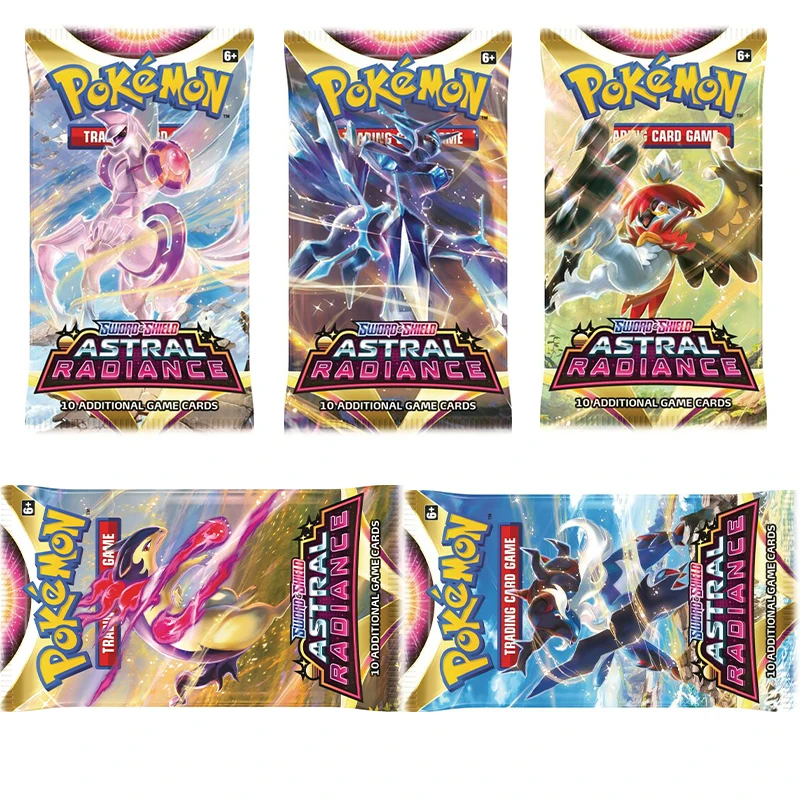 324/360pcs Pokemon Card Anime Collectible Paldea evolved Silver Tempest Lost Origin Children Board Game Toy Battle Card Kid Gift