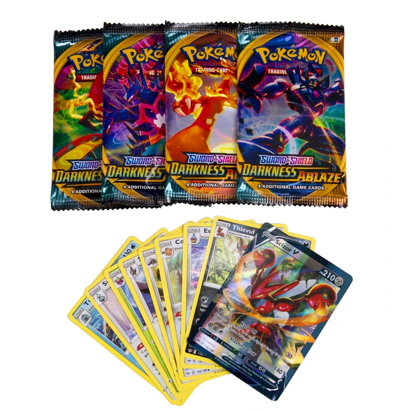 324/360pcs Pokemon Card Anime Collectible Paldea evolved Silver Tempest Lost Origin Children Board Game Toy Battle Card Kid Gift