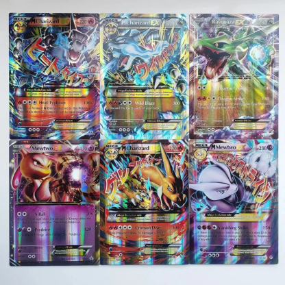 NEW Oversized Pokemon Cards 30Pcs Jumbo Letters Cards Vmax Vstar GX Arceus Pikachu Charizard Super Shiny Rare Card Birthday Gift - Image 4