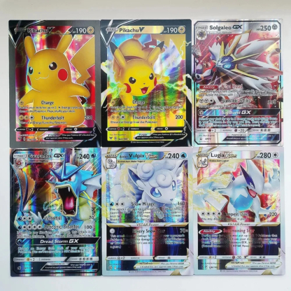 NEW Oversized Pokemon Cards 30Pcs Jumbo Letters Cards Vmax Vstar GX Arceus Pikachu Charizard Super Shiny Rare Card Birthday Gift - Image 5