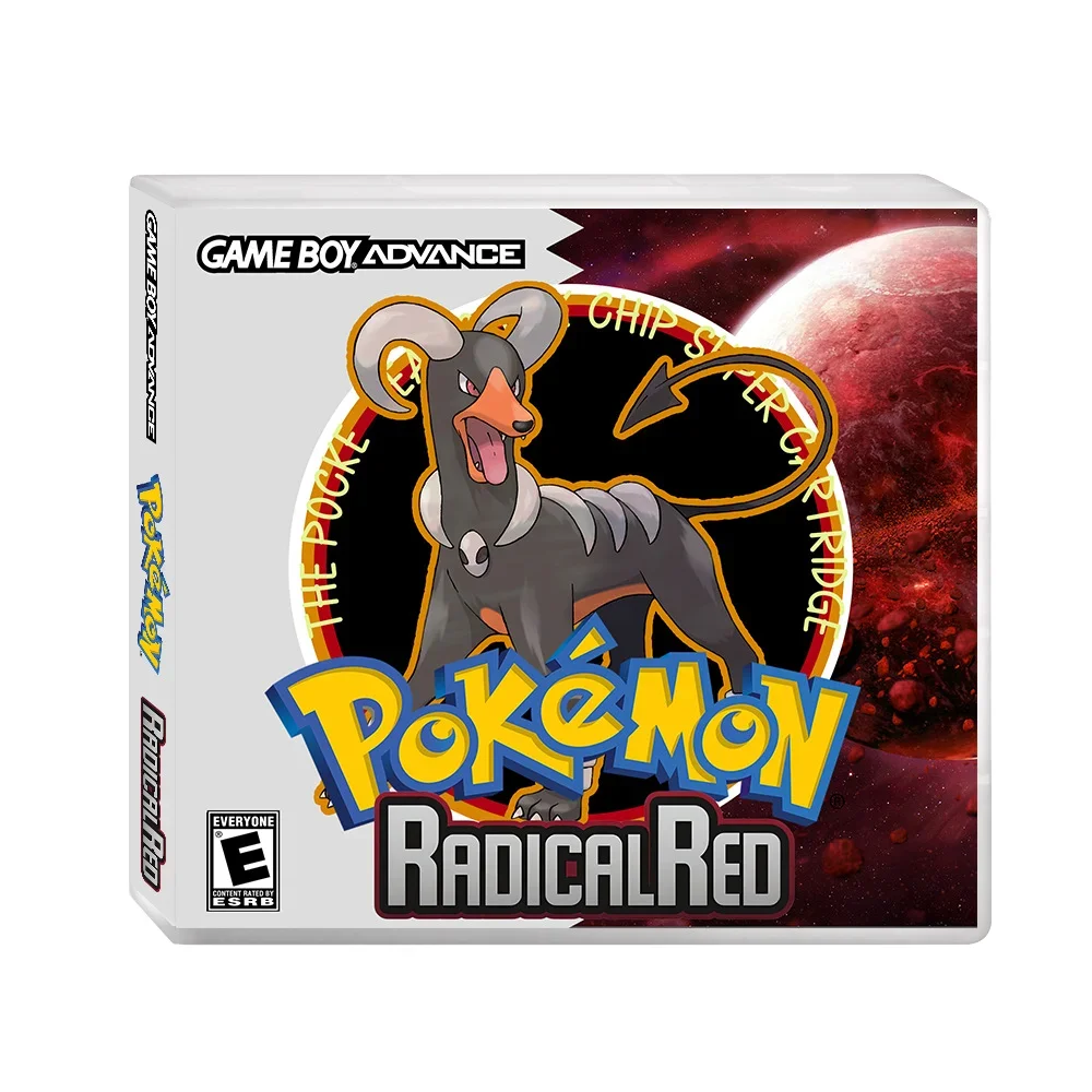 GBA RTC Pokemon Real Clock New Version 2.0 Game Card Featured Popular English Games