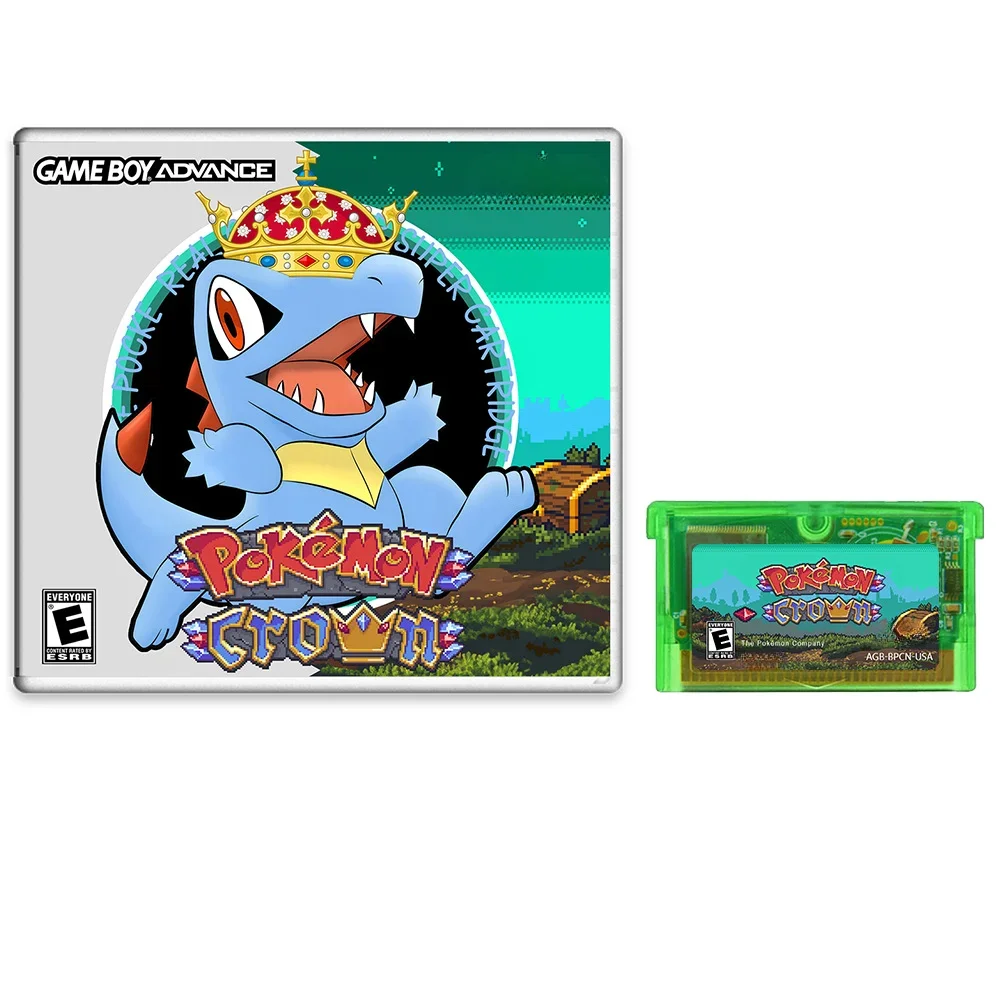 GBA RTC Pokemon Real Clock New Version 2.0 Game Card Featured Popular English Games