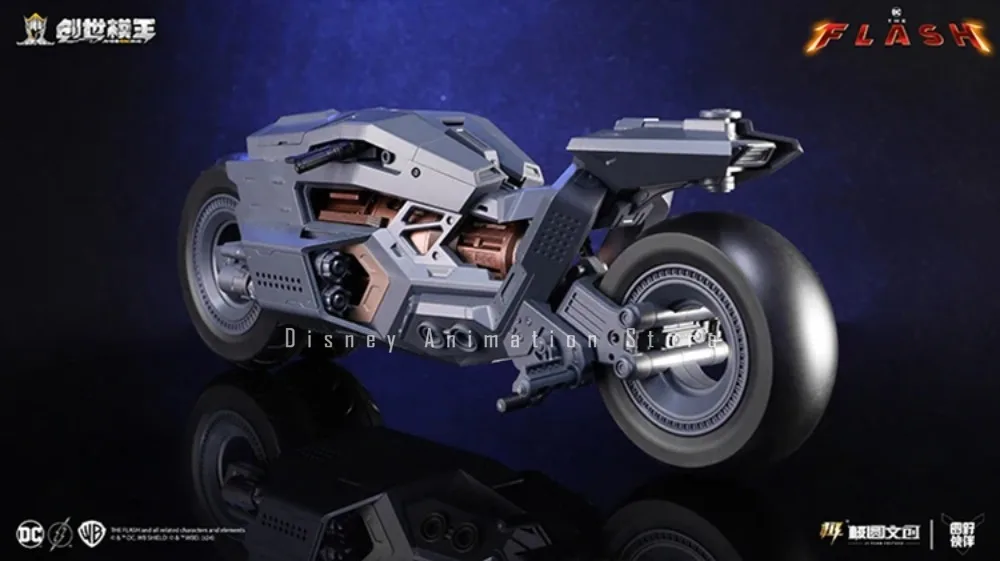 In Stock MODOKING 1/12 Batman Flash Movie Ben Affleck Motorcycle Vehicle Action Figure Boys Toy Model Gift Assembly Kit Hobby