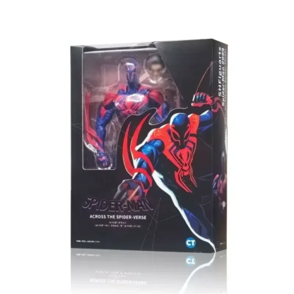 100% Spider-Man Across The Spider-Verse Part One S.H.Figuarts Spider-Man Statue 2099 Shf Action Figures New Year Toys Kids Gifts - Image 3