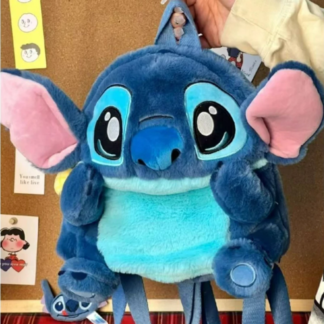 25cm Disney Plush Backpack Cartoon Anime Stitch Stuffed Cartoon Kids Shoulder Bag Kawaii Cosplay Cute Soft