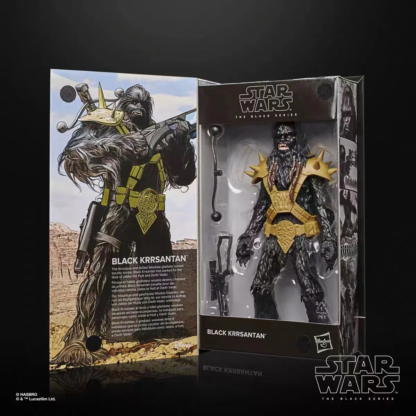 6 Inch Star Wars Black Serie Mandalorian Bounty Hunter Migs KRRSANTAN Kuiil Stormtrooper Patrol Action Figure Toy Collection - Image 4