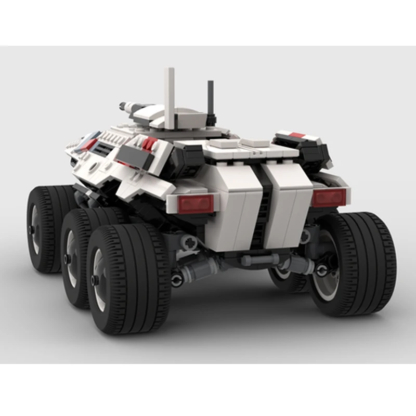 MOC Building Blocks M35 Mako Mass Effect Land Chariot War Tank Model Bricks DIY Creative Assembly Birthday Gifts Toys 771PCS - Image 2