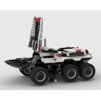 MOC Building Blocks M35 Mako Mass Effect Land Chariot War Tank Model Bricks DIY Creative Assembly Birthday Gifts Toys 771PCS - Image 5