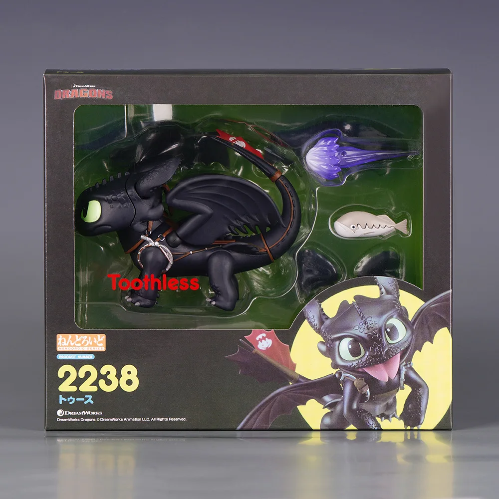 #2238 How to Train Your Dragon Anime Figure DreamWorks Dragons Toothless Action Figure Adult Collectible Model Doll Toys Gifts