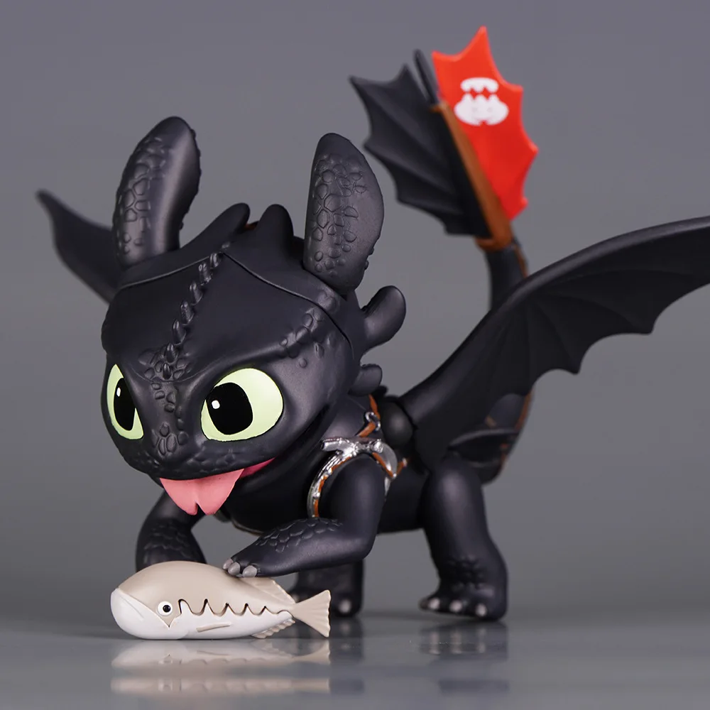 #2238 How to Train Your Dragon Anime Figure DreamWorks Dragons Toothless Action Figure Adult Collectible Model Doll Toys Gifts