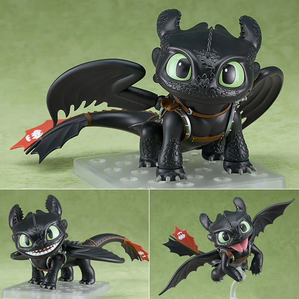 #2238 How to Train Your Dragon Anime Figure DreamWorks Dragons Toothless Action Figure Adult Collectible Model Doll Toys Gifts