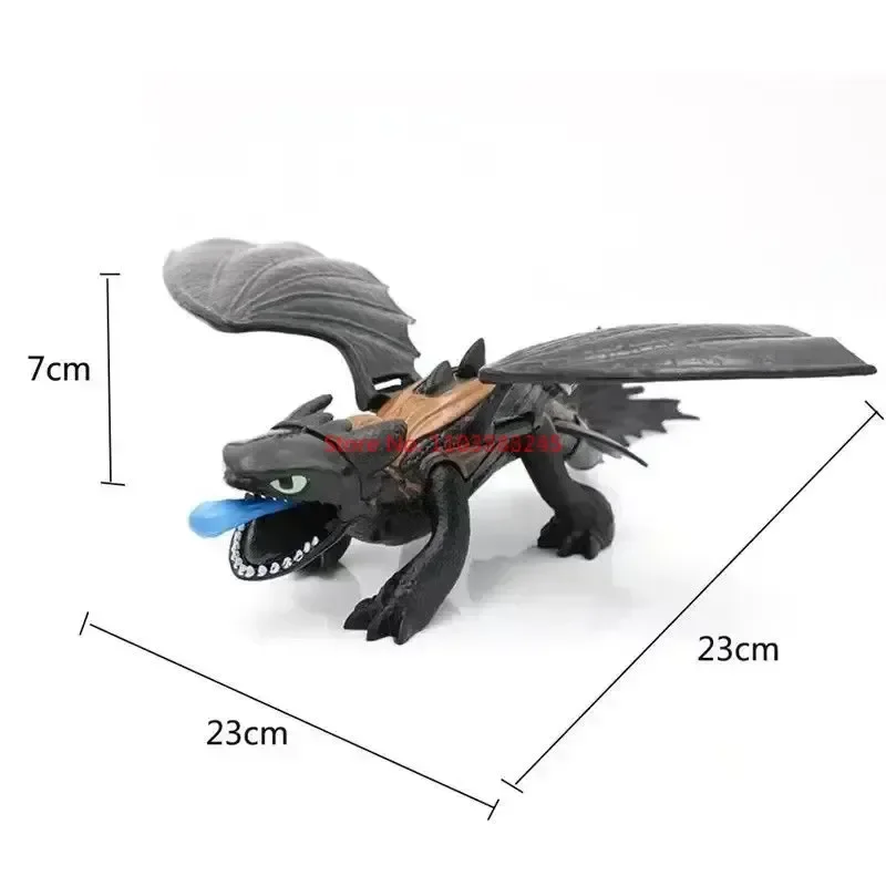 Original Toothless Light Fury Action Figure Disney Cartoon How To Train Your Dragon Genuine Anime Figure For Kids Festival Gifts