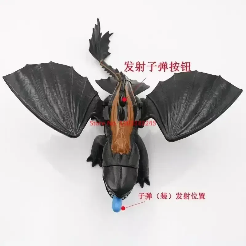 Original Toothless Light Fury Action Figure Disney Cartoon How To Train Your Dragon Genuine Anime Figure For Kids Festival Gifts