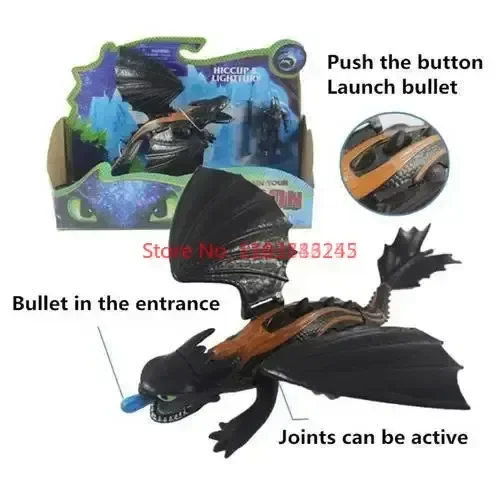 Original Toothless Light Fury Action Figure Disney Cartoon How To Train Your Dragon Genuine Anime Figure For Kids Festival Gifts