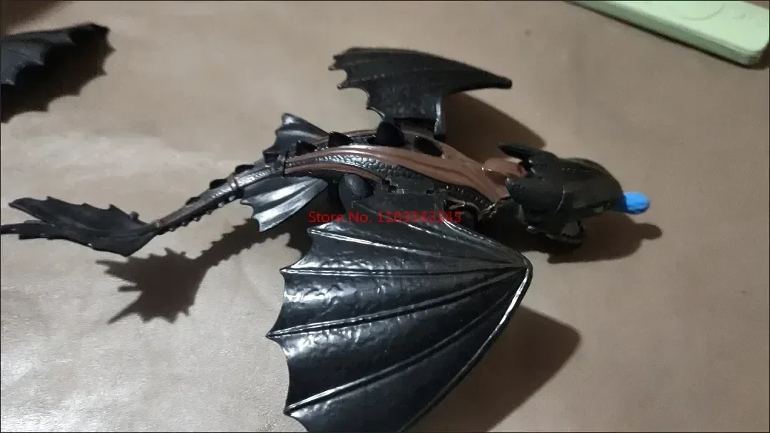 Original Toothless Light Fury Action Figure Disney Cartoon How To Train Your Dragon Genuine Anime Figure For Kids Festival Gifts