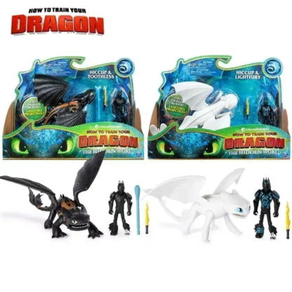 Toothless Light Fury Original Action Figure Cartoon How To Train Your Dragon Disney Anime Figure Christmas Gifts For Kid - Image 2