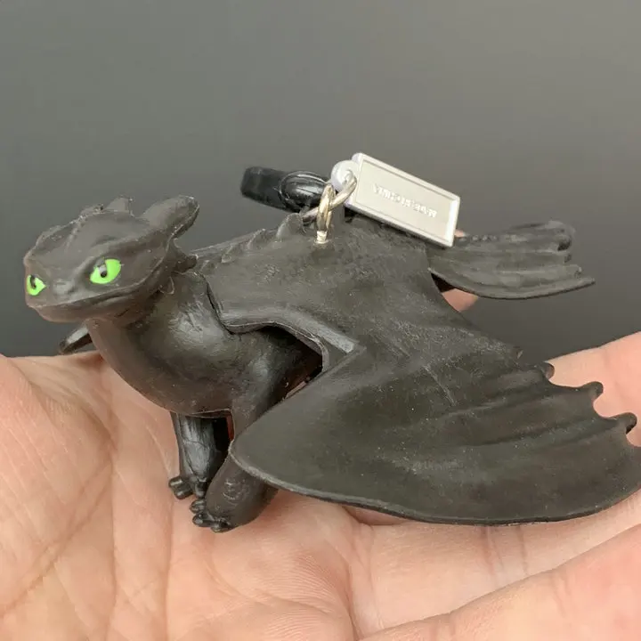 Train Your Dragon Anime Figure Toothless Night Fury Light Fury Action Figures Table Decorations Pendants