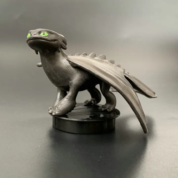 Train Your Dragon Anime Figure Toothless Night Fury Light Fury Action Figures Table Decorations Pendants