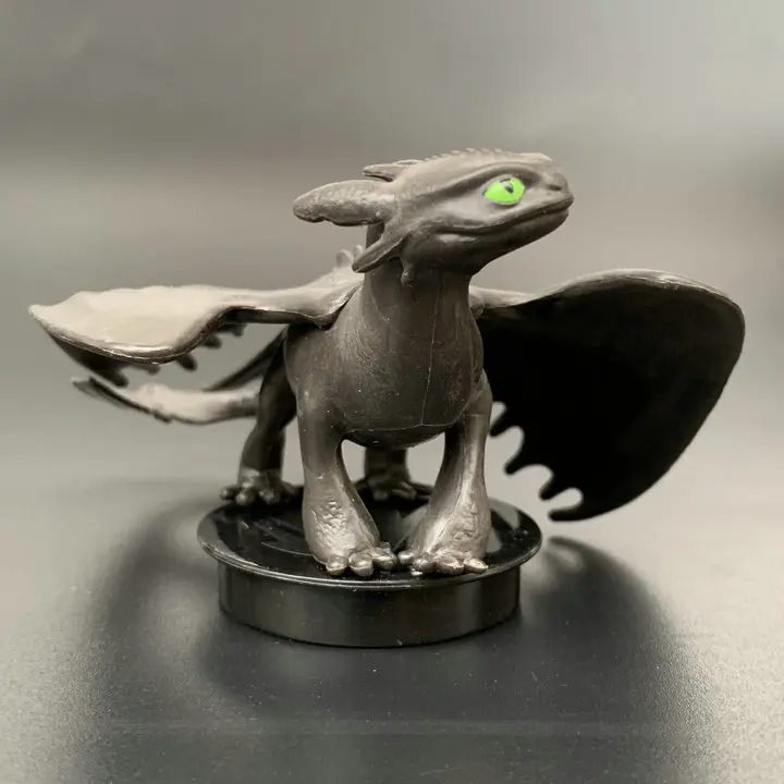 Train Your Dragon Anime Figure Toothless Night Fury Light Fury Action Figures Table Decorations Pendants