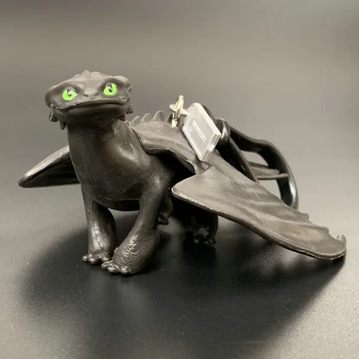 Train Your Dragon Anime Figure Toothless Night Fury Light Fury Action Figures Table Decorations Pendants