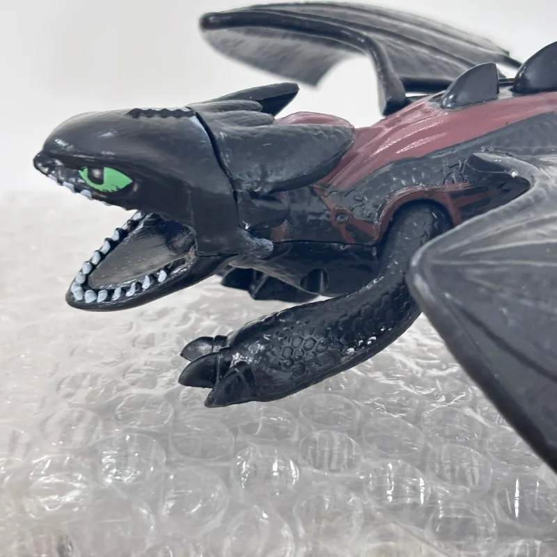 Disney Cartoon Toothless Light Fury Anime Action Figure Desktop Model Ornaments Dragon Children Birthday Christmas Prersents Toy