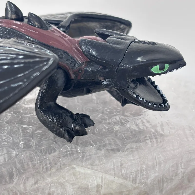 Disney Cartoon Toothless Light Fury Anime Action Figure Desktop Model Ornaments Dragon Children Birthday Christmas Prersents Toy