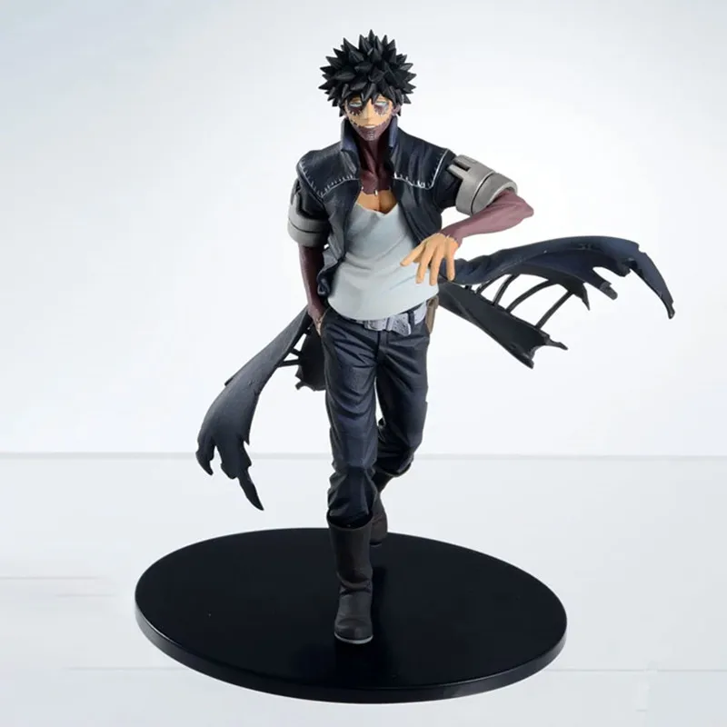 Anime Figure My Hero Academia Dabi Blue Fire Scene DIY Led PVC Toy 17cm Boku no Hero Academia Dabi Action Figurine Doll Juguetes