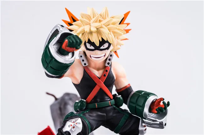 My Hero Academia Bakugou Katsuki Midoriya Izuku Anime Battle Figure Model Statue Collection Desktop Decoration Ornament Toy Gift