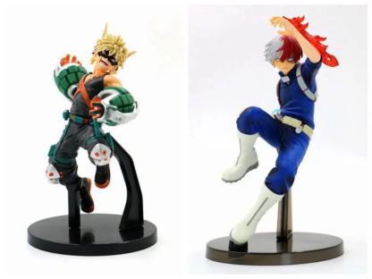 14cm My Hero Academia Ground Zero Bakugou Katsuki Midoriya Izuku Todoroki Shoto action figure toys Christmas gift doll - Image 2