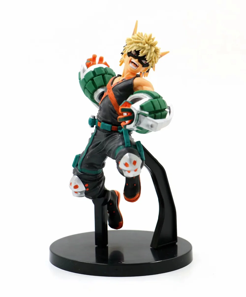 14cm My Hero Academia Ground Zero Bakugou Katsuki Midoriya Izuku Todoroki Shoto action figure toys Christmas gift doll