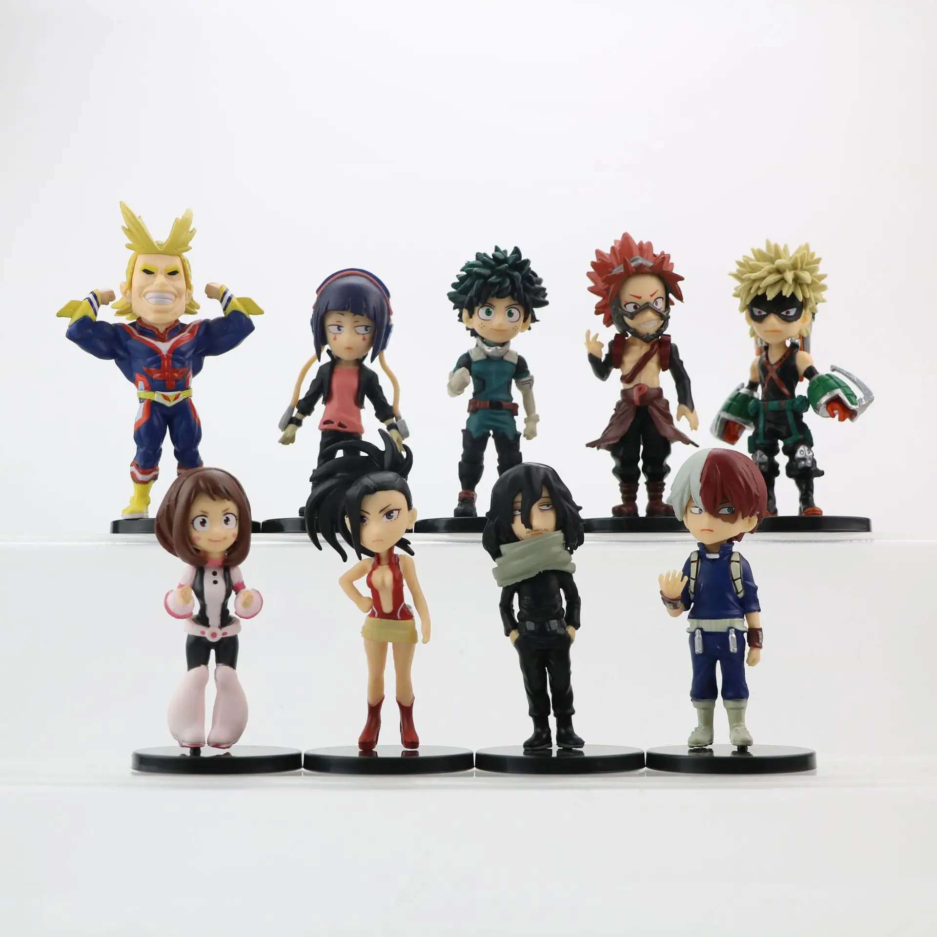 1 pcs Anime My Hero Academia Action Figures Todoroki Shoto Deku All Might Bakugou Katsuki Collection Kid Gift Toy