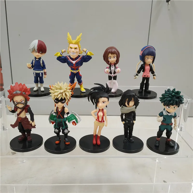 1 pcs Anime My Hero Academia Action Figures Todoroki Shoto Deku All Might Bakugou Katsuki Collection Kid Gift Toy