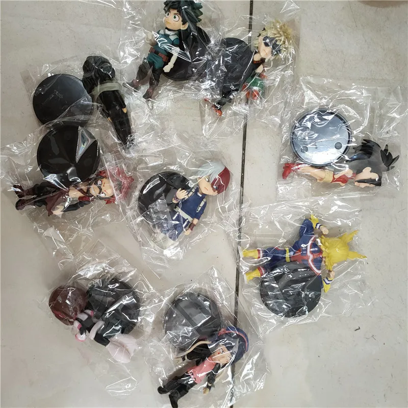 1 pcs Anime My Hero Academia Action Figures Todoroki Shoto Deku All Might Bakugou Katsuki Collection Kid Gift Toy