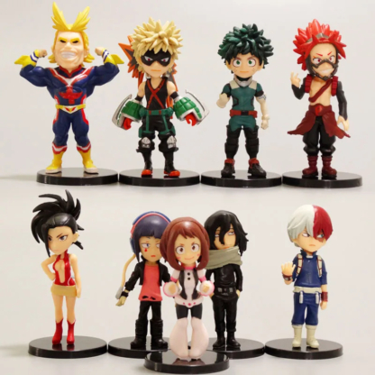 1 pc Anime My Hero Academia Action Figures Todoroki Shoto Deku All Might Bakugou Katsuki Collection Kid Gift Toy