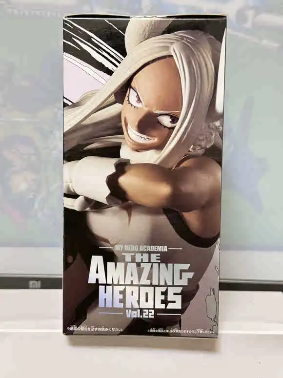 Genuine BANDAI BANPRESTO Anime My Hero Academia Miruko Action Figure Bunny Heros Mirko Collection Model Toy Kids Birthday Gifts