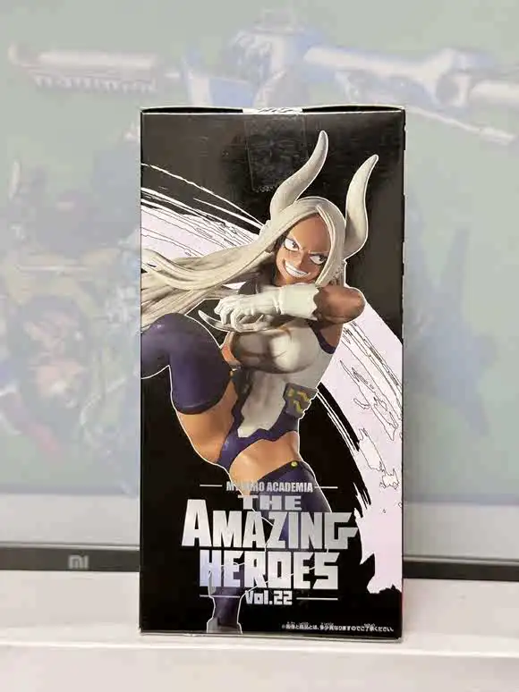 Genuine BANDAI BANPRESTO Anime My Hero Academia Miruko Action Figure Bunny Heros Mirko Collection Model Toy Kids Birthday Gifts