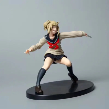 14cm My Hero Academia Himiko Toga Attack 2nd Anime Figure Model Statue Boys Collection Desktop Decoration Ornament Toys Gifts - Image 2