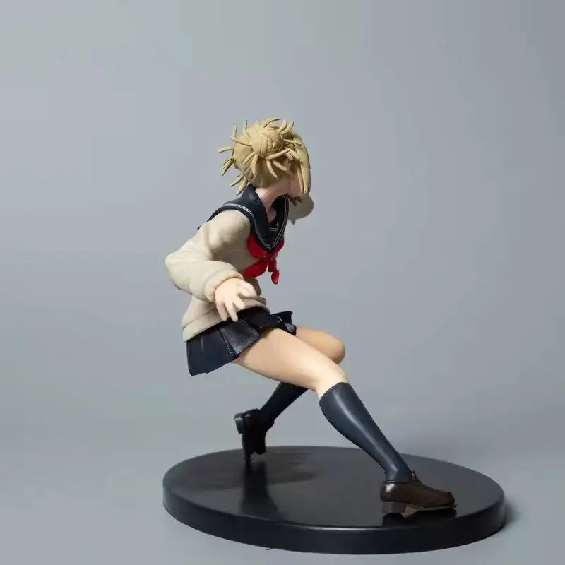 14cm My Hero Academia Himiko Toga Attack 2nd Anime Figure Model Statue Boys Collection Desktop Decoration Ornament Toys Gifts